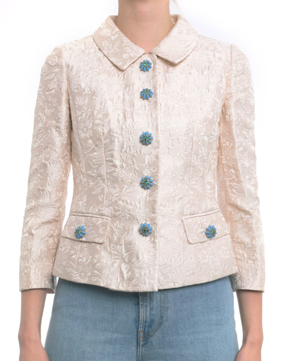 Dolce and gabbana jacquard jacket Clearance