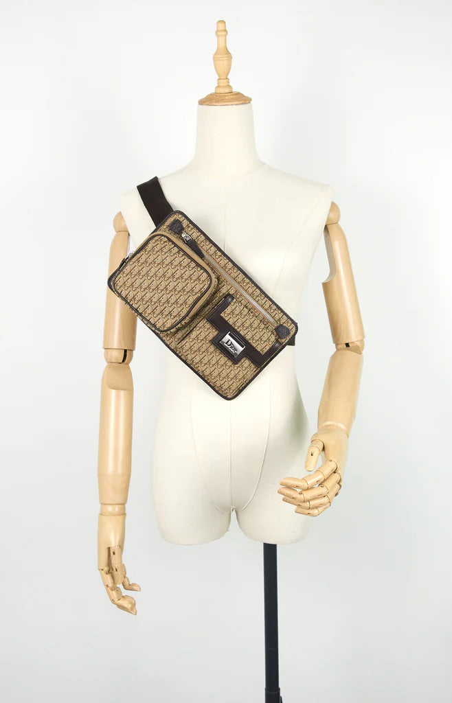 Dior Street Chic Trotter Jacquard Belt Bag