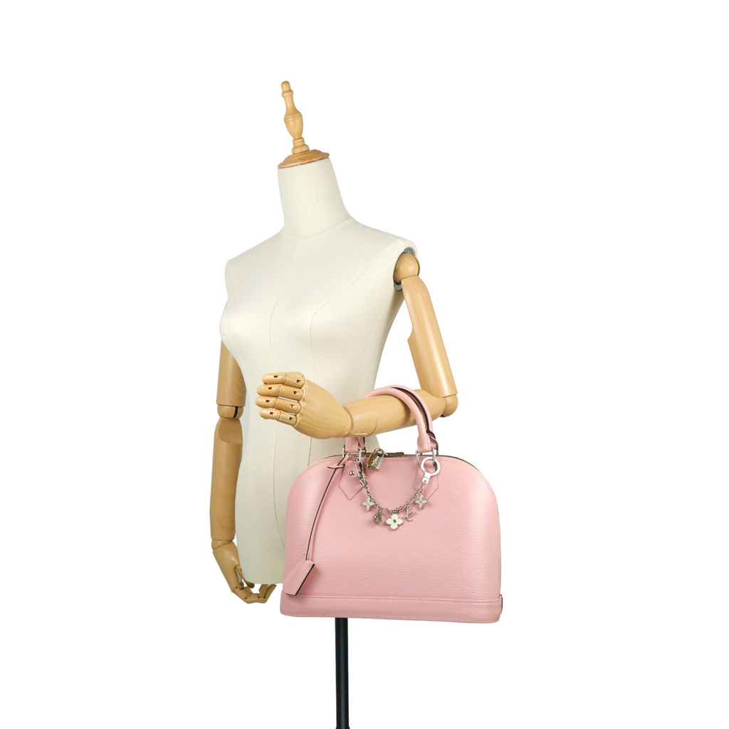 Louis Vuitton Pink Epi Alma PM QJB06YDWPF002