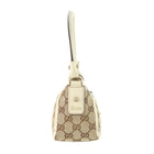 Gucci Abbey D-Ring Monogram Canvas Pochette Shoulder Bag