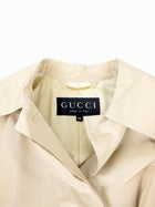Gucci Beige Light Flare Trench Coat - IT42 / 6