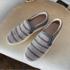 Brunello Cucinelli Bead Stripe Flat Slip on Sneakers - 37 / 6.5