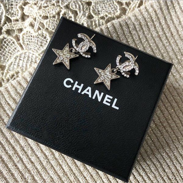 Chanel crystal moon star - Gem