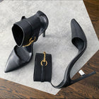 Gucci Tom Ford Ursula Black Leather Horsebit Runway Pumps