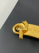Chanel Vintage 1990’s Single Braided Medallion Chain Belt