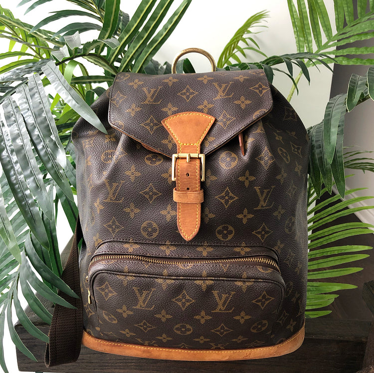 Louis Vuitton Monogram Montsouris GM Backpack 862580 For Sale at 1stDibs