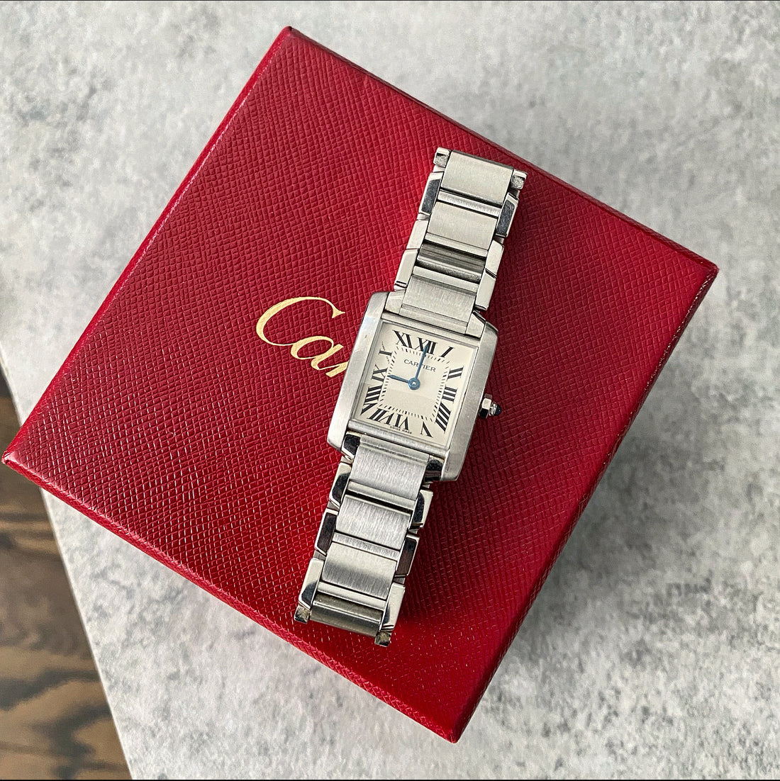 Cartier Tank Francaise Small Model 20mm Ladies Watch