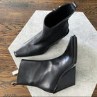 Ann Demeulemeester Black Western Ankle Boots - 39