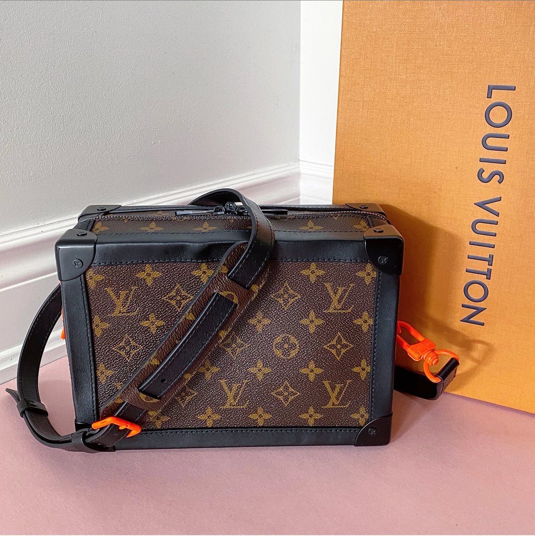 Louis Vuitton SS 2019 Virgil Abloh Monogram Soft Trunk Crossbody Bag – I  MISS YOU VINTAGE