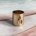 Hermes Goldtone Horseshoe Scarf Ring