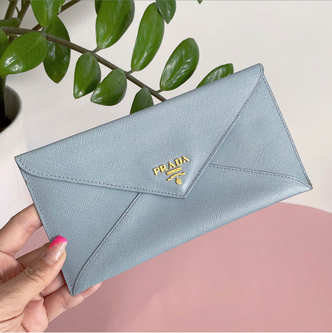 Prada envelope discount