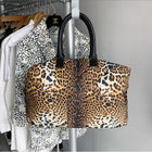 Yves Saint Laurent Leopard Nylon Easy Y Duffle Bag