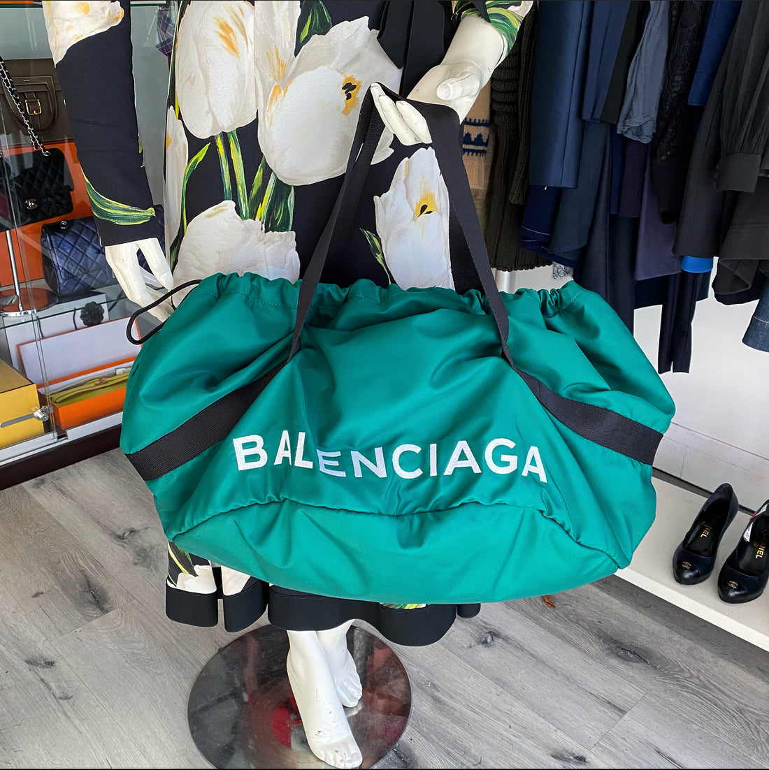 Shop Balenciaga Wheel Logo Sling Bag  Saks Fifth Avenue