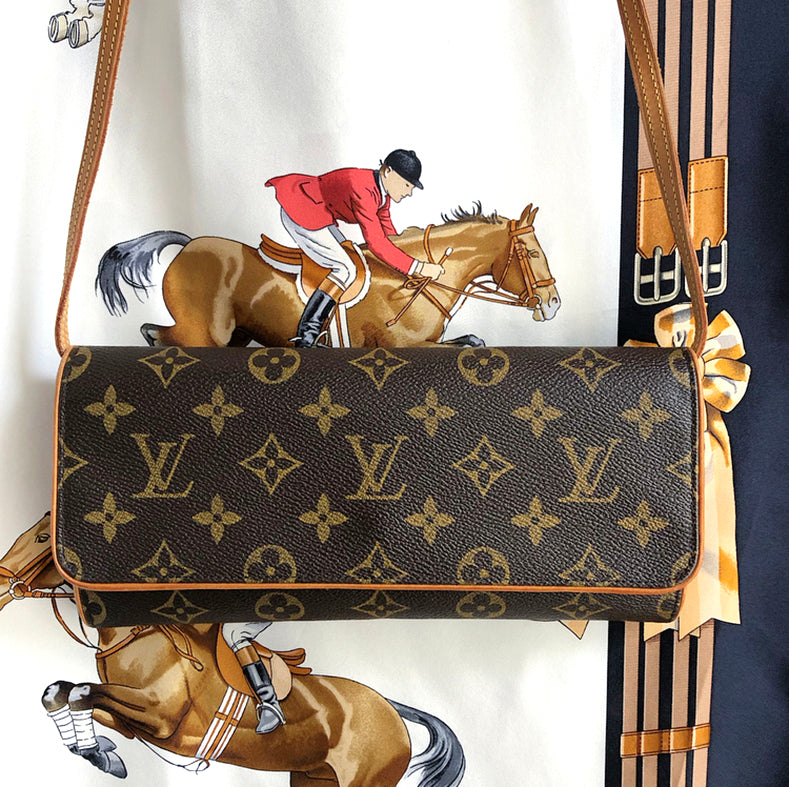 Louis Vuitton Monogram Pochette Twin GM Bag – I MISS YOU VINTAGE