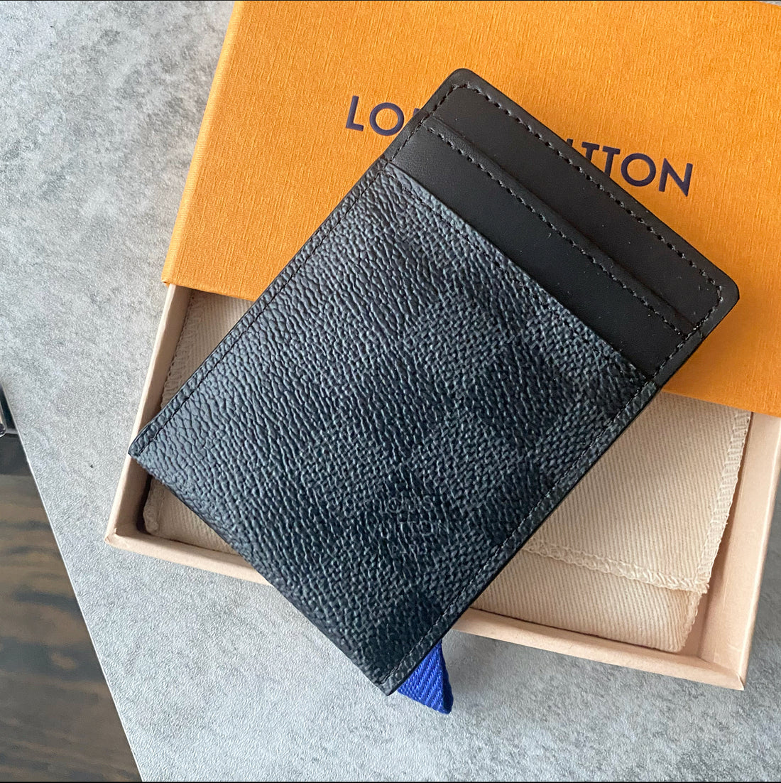Louis Vuitton Damier Graphite Porte Card Prince Card Holder