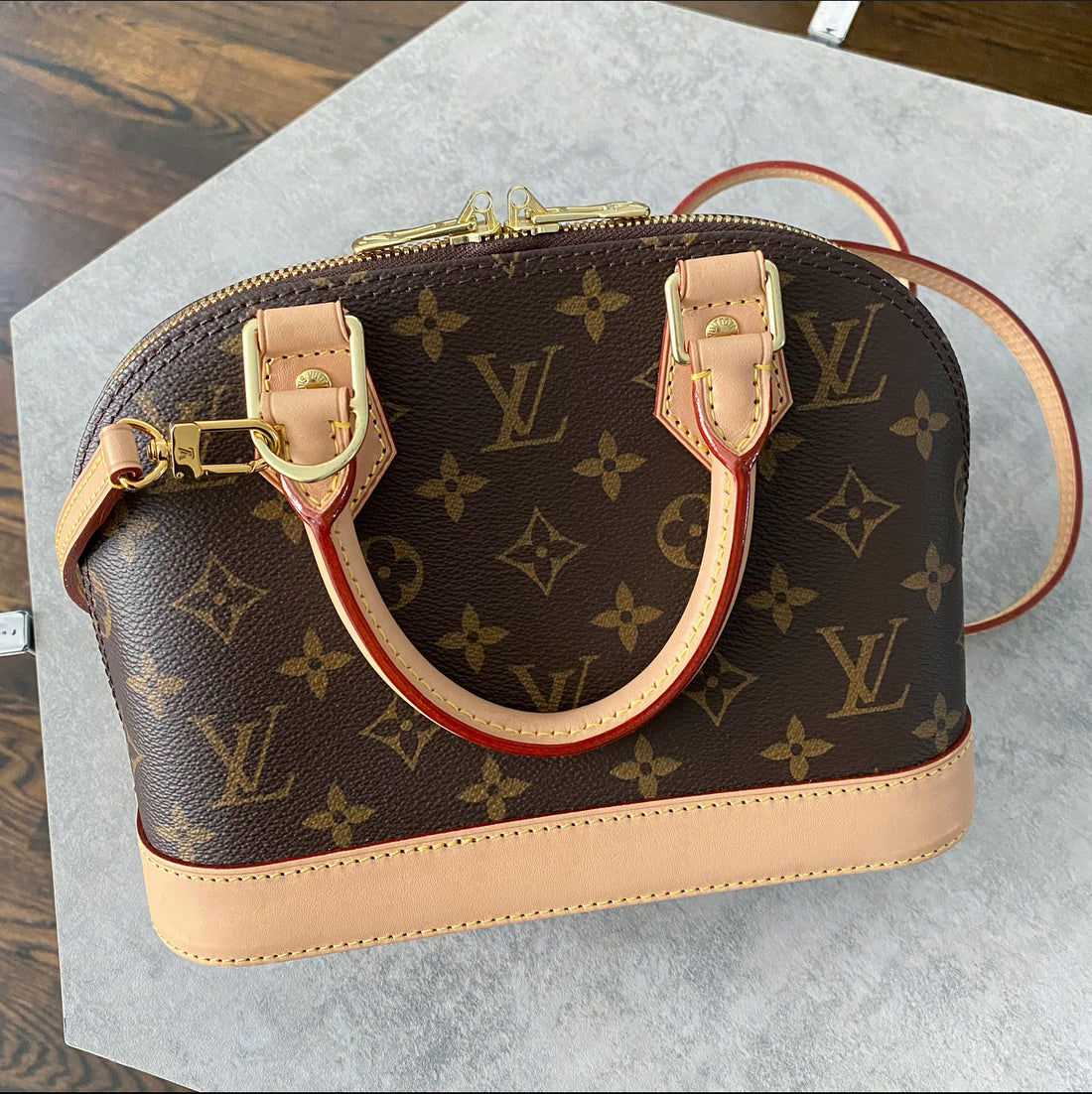 Louis Vuitton Monogram Alma BB Crossbody Bag