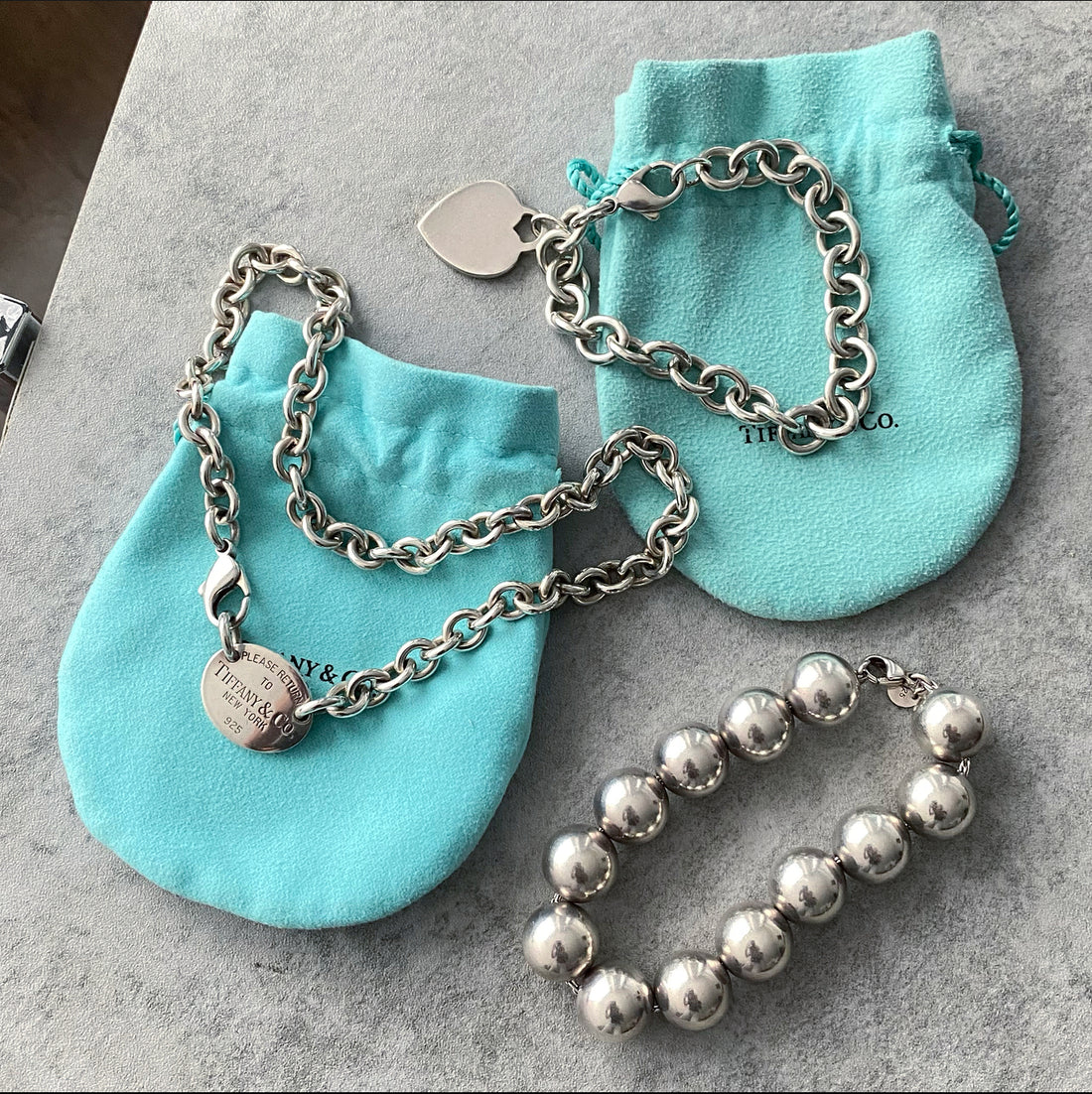 Tiffany 14mm bead bracelet Clearance