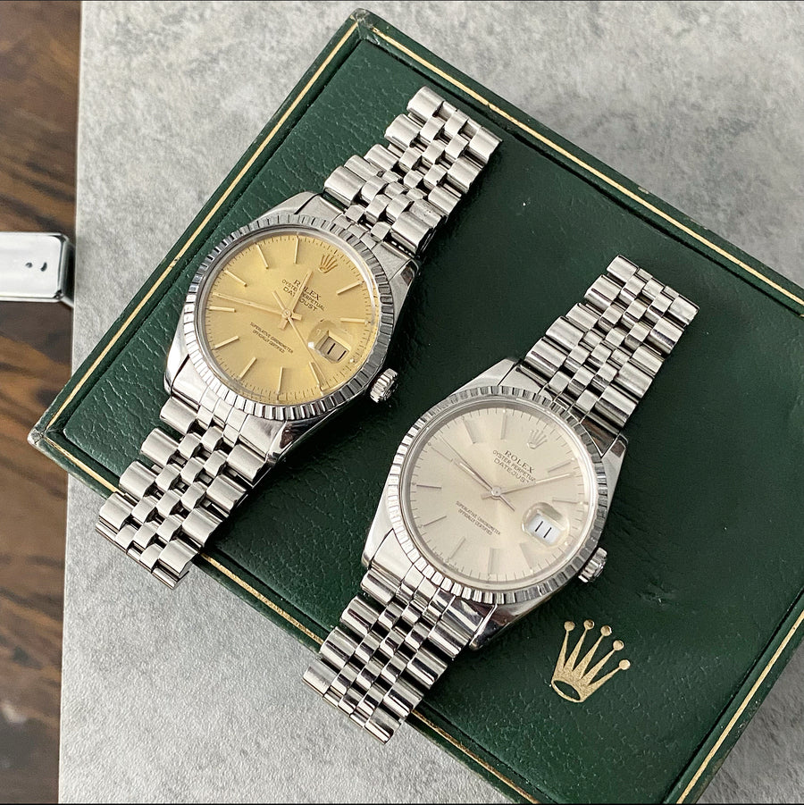 Rolex Oyster Perpetual Datejust Vintage 1991 36mm Stainless Jubilee Watch