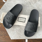 Gucci Rubber Pool Slide Sandals - USA 7
