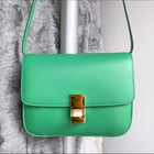 Celine Green Medium Classic Box Bag