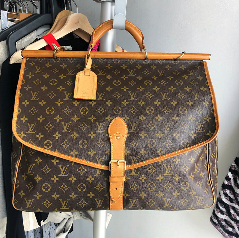 Louis Vuitton Monogram Canvas Sac Chasse Hunting Travel Bag