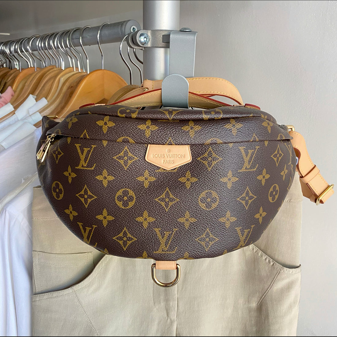 Louis Vuitton Monogram Canvas MM Bum Bag - Waist Bag