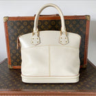 Louis Vuitton Lockit PM Ivory Suhali Leather Bag