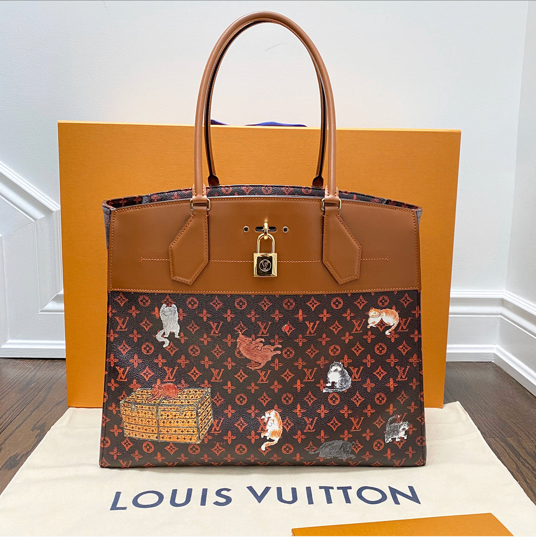 Louis Vuitton's Drops Latest City Steamer Tote Bag