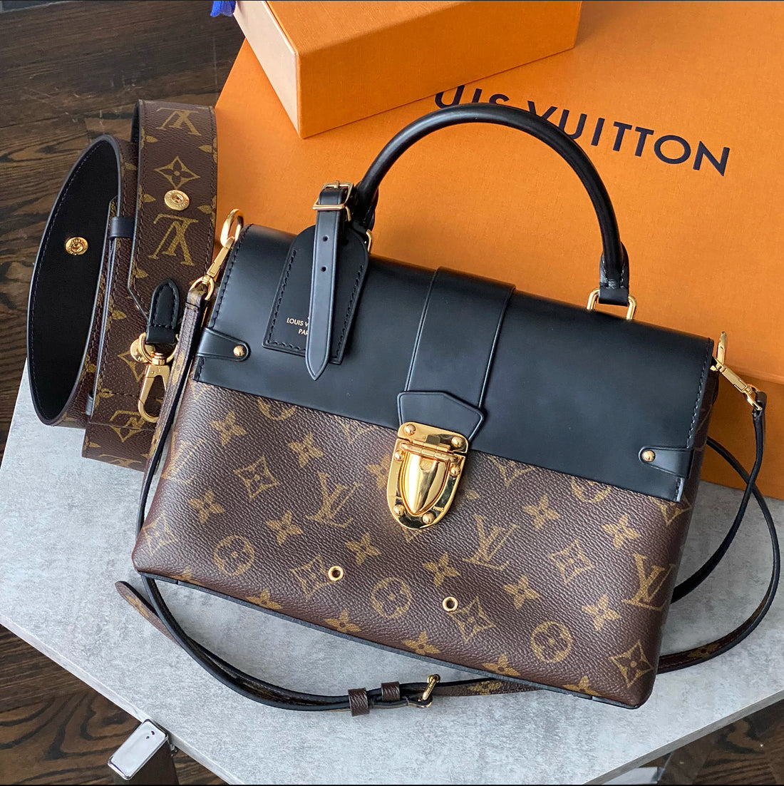 Louis Vuitton, Bags, Louis Vuitton One Handle Flap Bag Mm