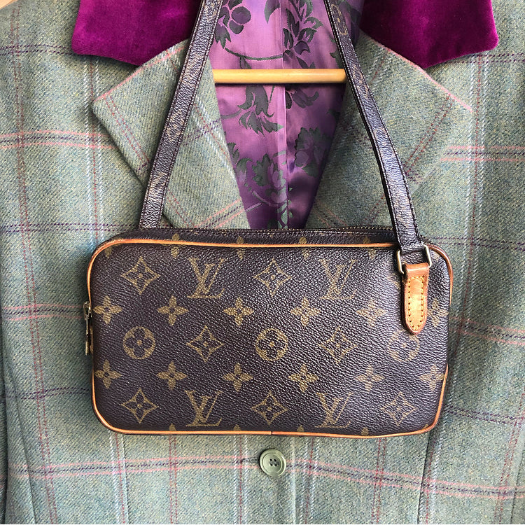 Louis Vuitton Vintage 1988 Monogram Marly Bandouliere Crossbody Bag