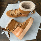 See by Chloe Tan Shearling Charlee Snow Boots - 6 / 6.5