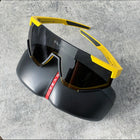 Prada Yellow Shield Sunglasses SPS04W