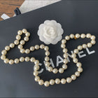 Chanel Vintage 1980’s Faux Pearl Single Strand Necklace