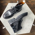 Woman by Common Projects Black Combat Ankle Boots - EU40
