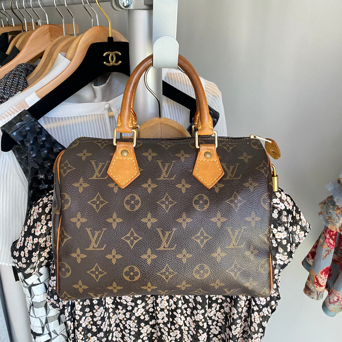 Louis Vuitton Speedy Doctor Bag Monogram Canvas And Leather 25 at