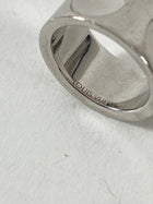 Louis Vuitton 750 18K White Gold Empreinte Ring - USA 5