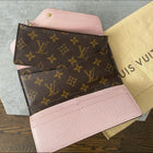 Louis Vuitton Monogram Trifold Josephine Organizer Wallet 