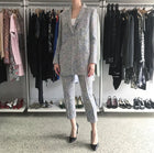 Chanel Spring 2014 Runway Multicolor Pants Suit - 38
