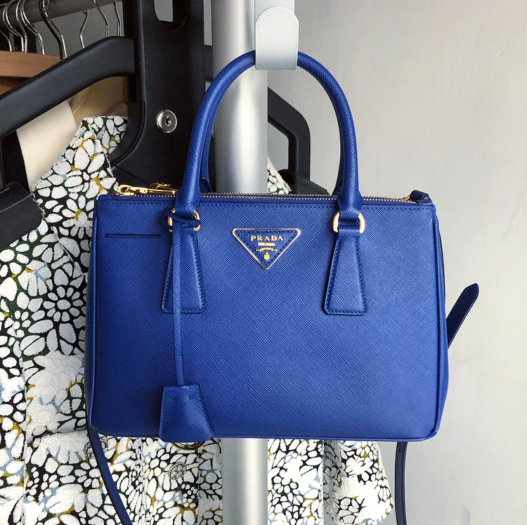 Prada cobalt blue bag Clearance