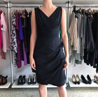 Chiara Boni La Petite Robe Black Bodycon Stretch Dress - 6