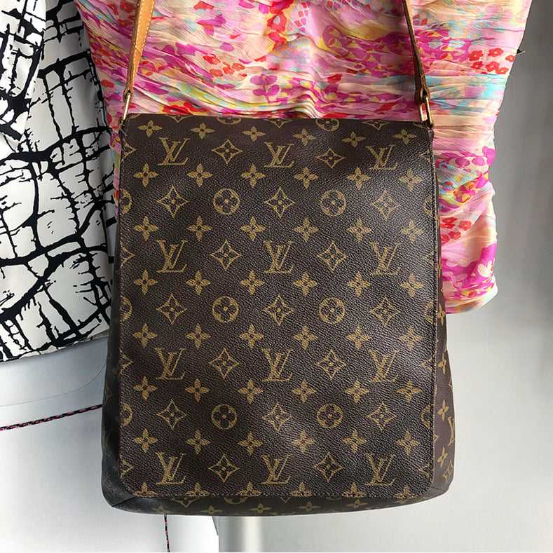 Louis Vuitton Damier Ebene Musette Salsa GM - Brown Crossbody Bags,  Handbags - LOU795151