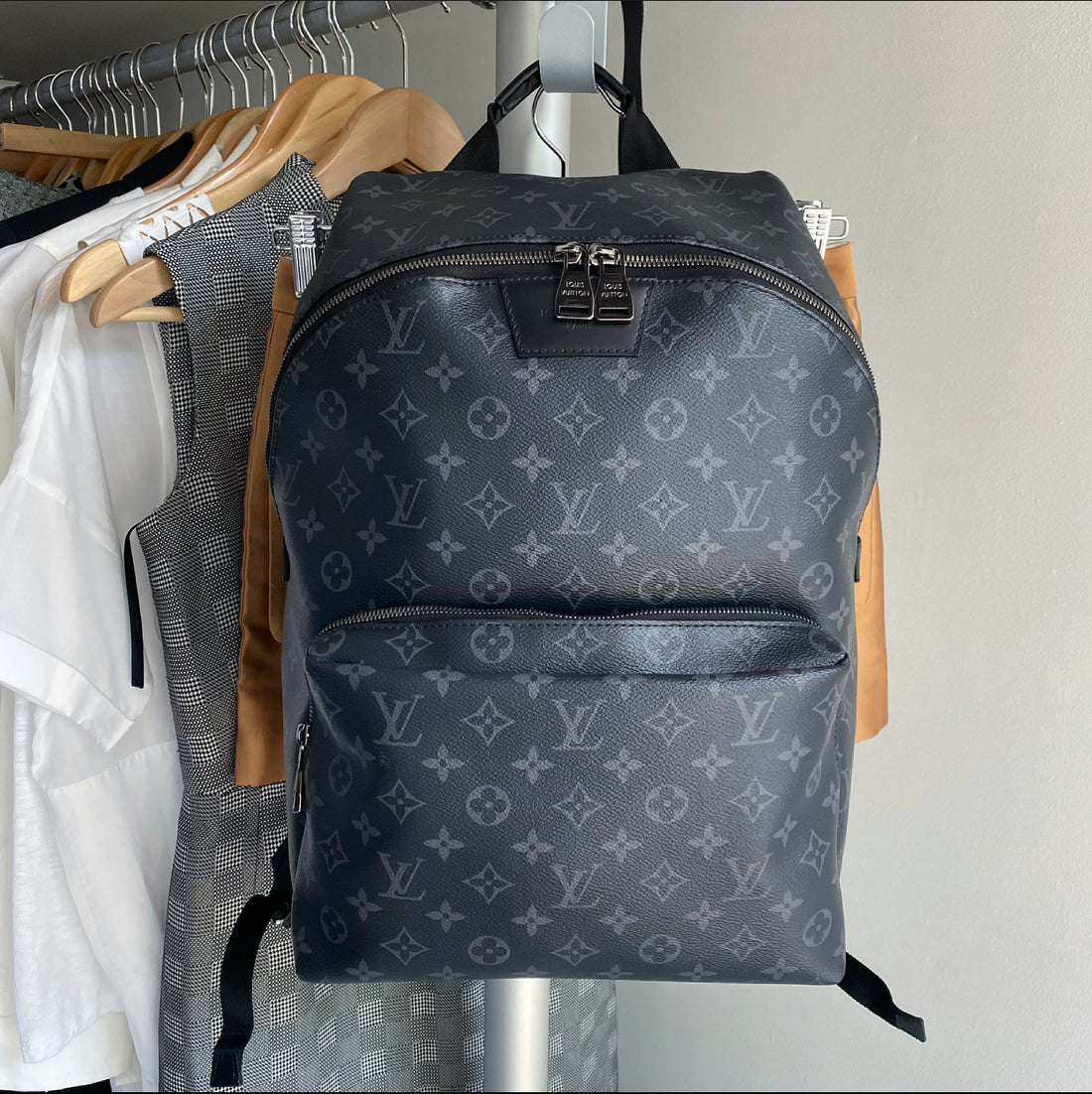 Louis Vuitton Vintage - Monogram Eclipse Apollo Backpack - Black - Canvas  and Leather Backpack - Luxury High Quality - Avvenice
