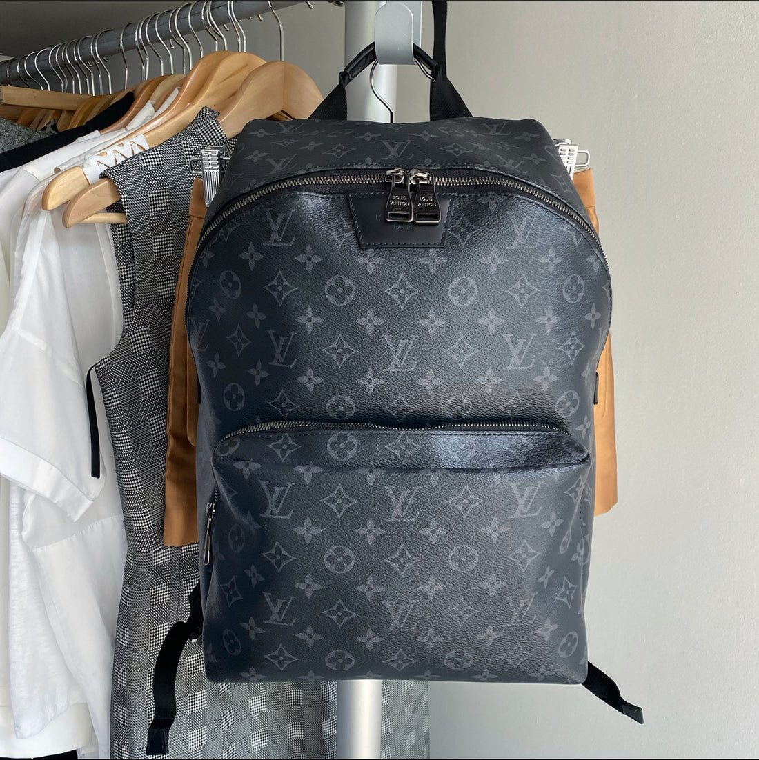 louis vuitton apollo backpack eclipse Louis Vuitton Monogram Eclipse Apollo Backpack – I MISS YOU VINTAGE
