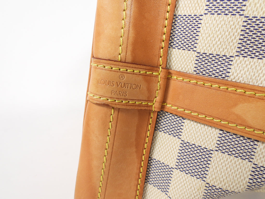 Authentic Louis Vuitton Monogram Noe Shoulder Drawstring Bag M42224 LV  8867F