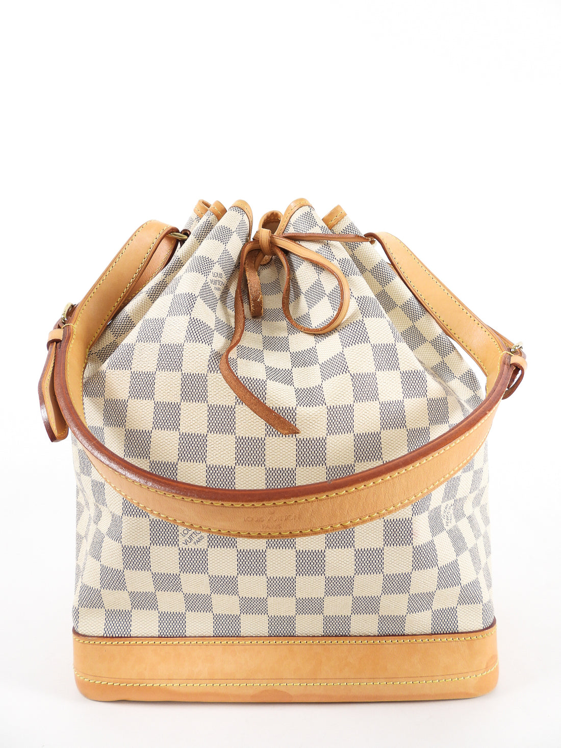 Louis Vuitton Damier Azur Noe Grande GM Drawstring Bag – I MISS