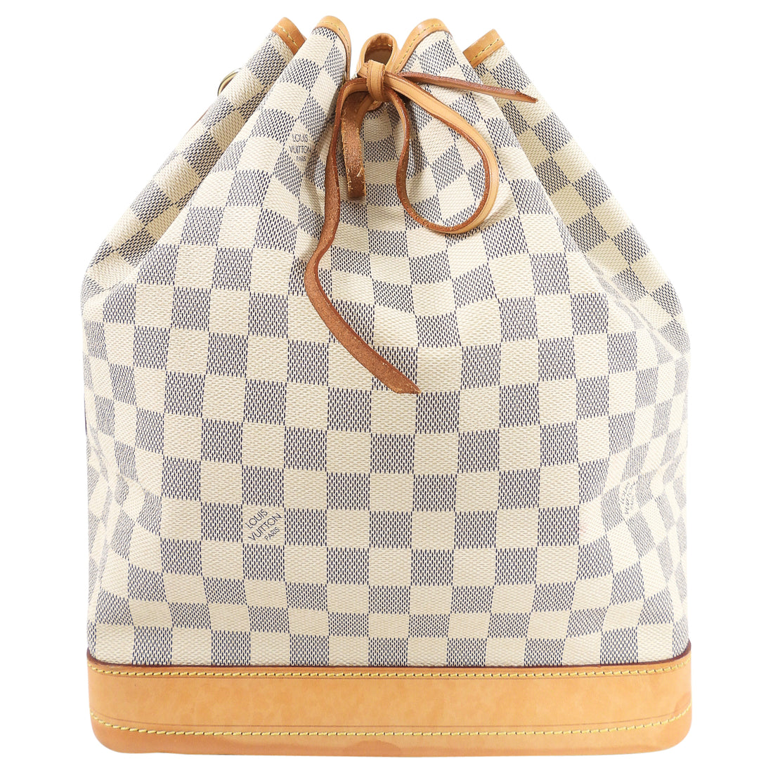 LOUIS VUITTON Damier Azur Noe GM drawstring bag ~ just hit the site. Shop  online at www.retyche.com