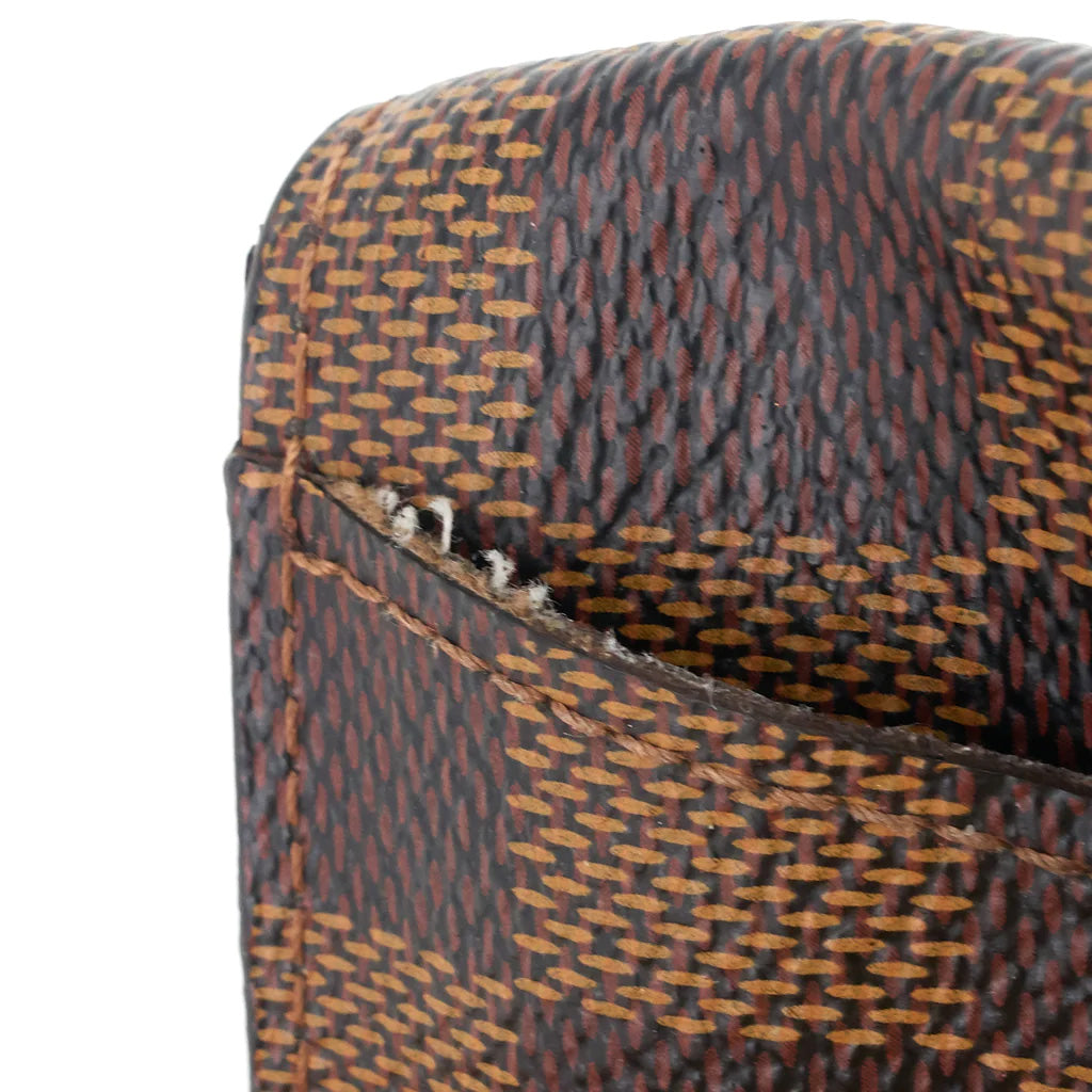 Pocket organizer cloth small bag Louis Vuitton Brown in Cloth - 21221615