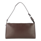 Louis Vuitton Brown Epi Leather Pochette Accessoires Wristlet Pouch Bag