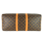 Louis Vuitton Brown Monogram Coated Canvas Keepall 45