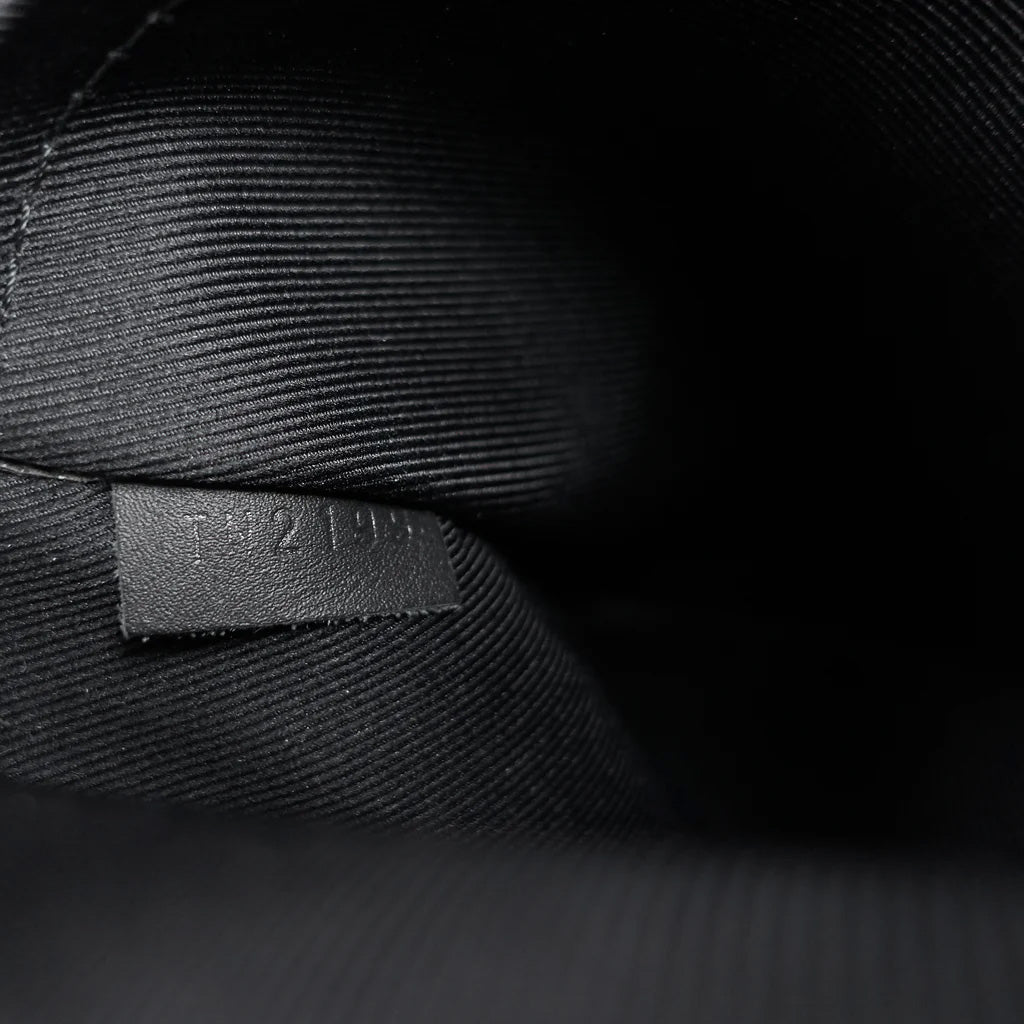 Louis Vuitton Black Leather Damier Infini Discovery Pochette Louis